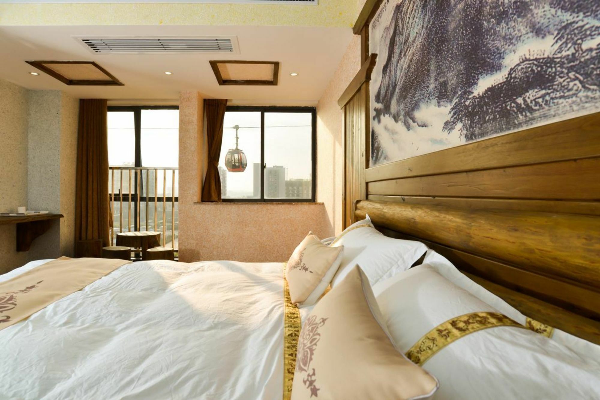 Tianmen Yeyu Hotel Чжанцзяцзе Экстерьер фото